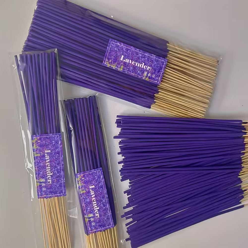 Uv Inhibitor Candle - Lavender Scent - 14/35/90/167/222/333 Wooden Incense