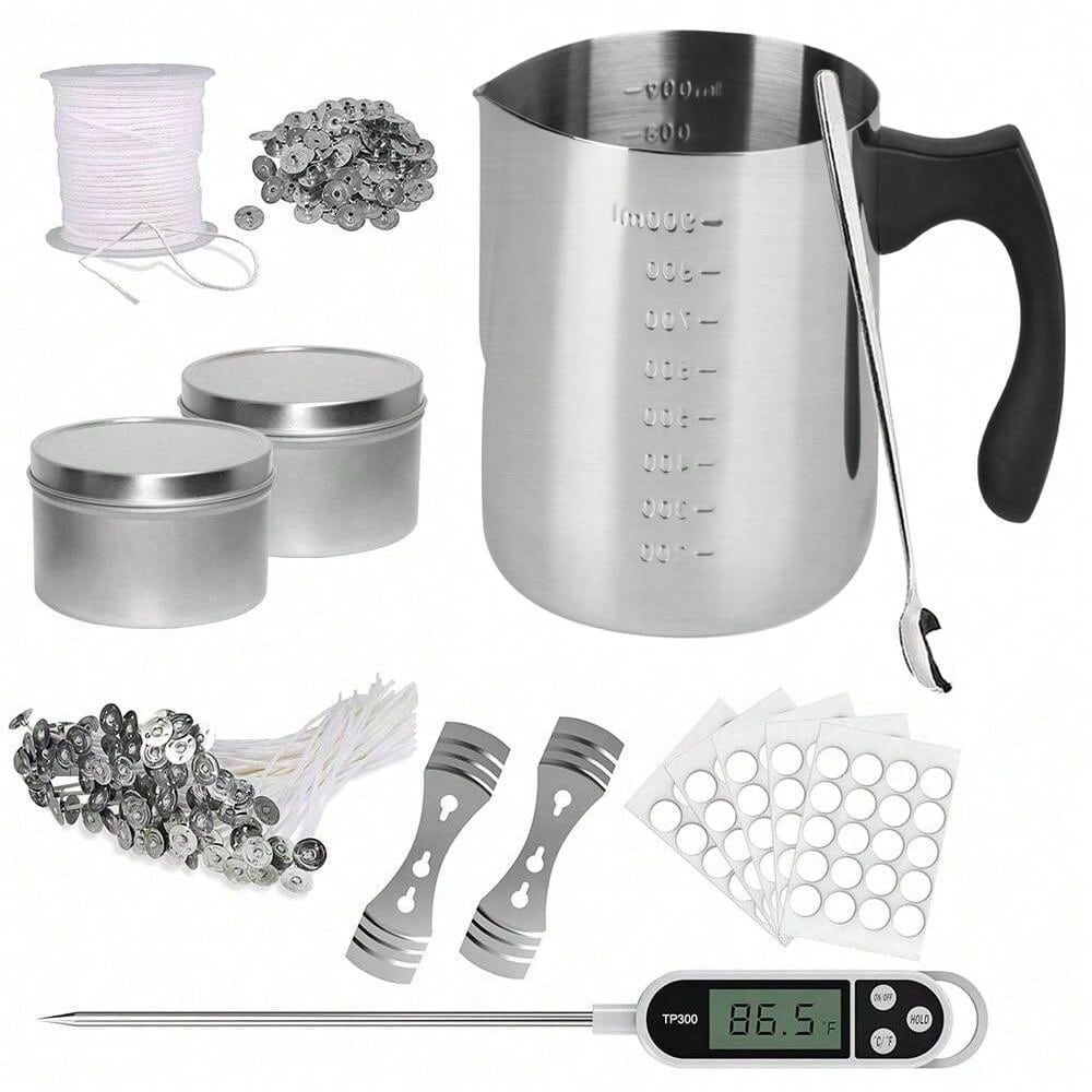 Candle Making Kit For Beginners - Glintmos Candle Making Starter Kit, Including