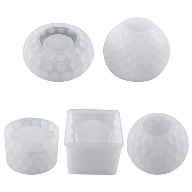 Candle Making Quantities - Stock Quantity 5Pcs Silicone Candle Molds