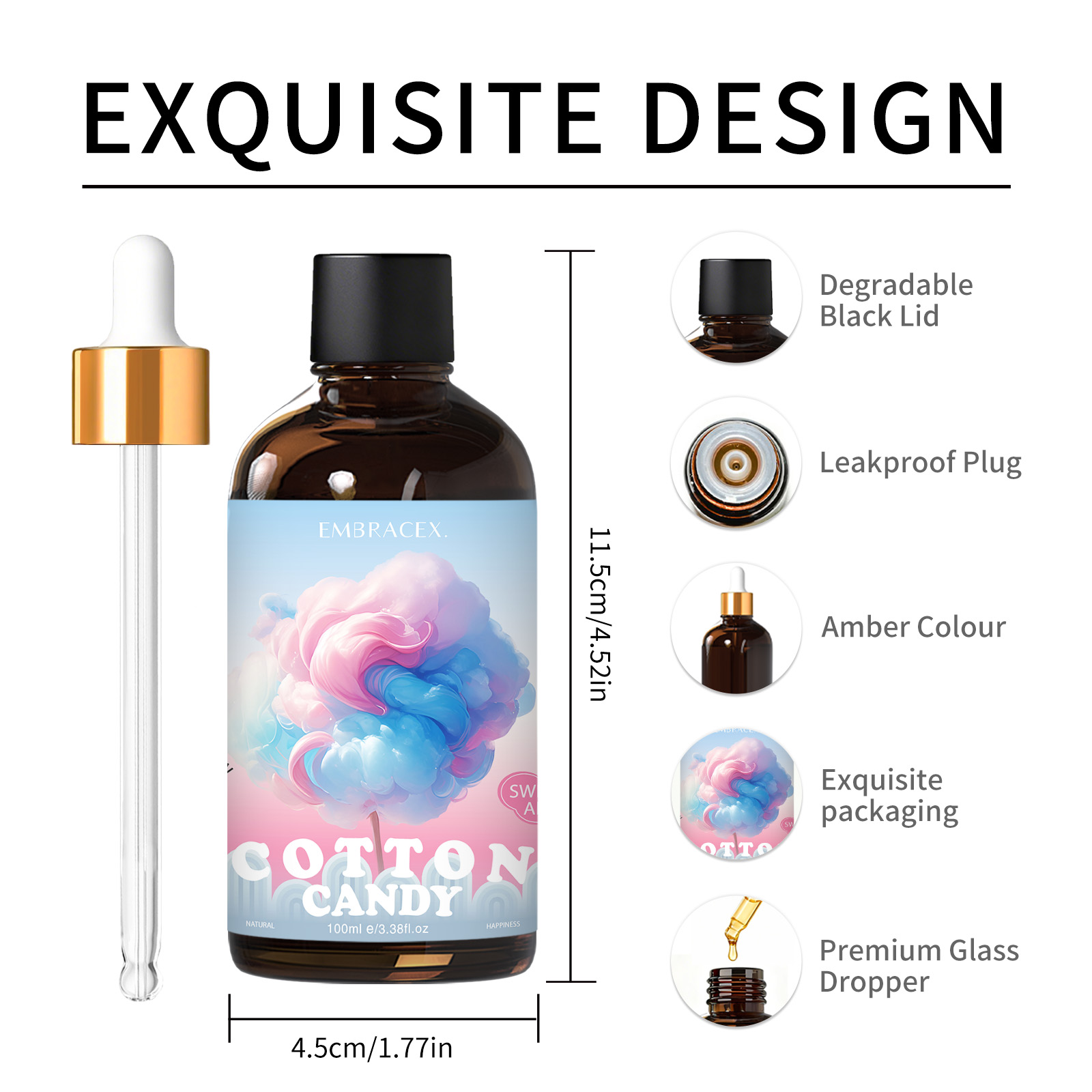 100ml Cotton Candy Essential O - огляд і ціна Candle Making Essential Oil