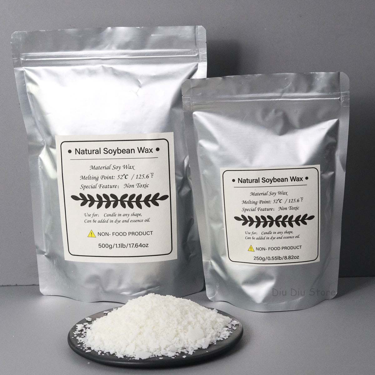 500g/1kg Natural Soy Wax Flake - огляд і ціна Candle Making Kit For Beginners