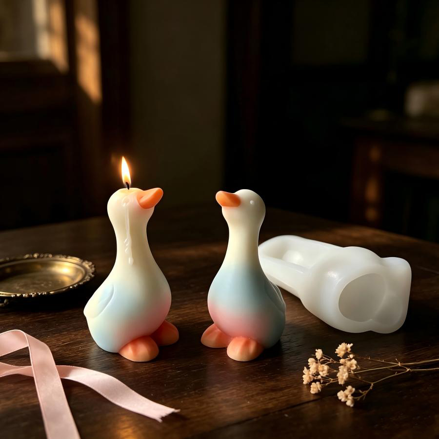 New 3D Duck Silicone Mold, DIY - огляд і ціна Candle Making Jelly