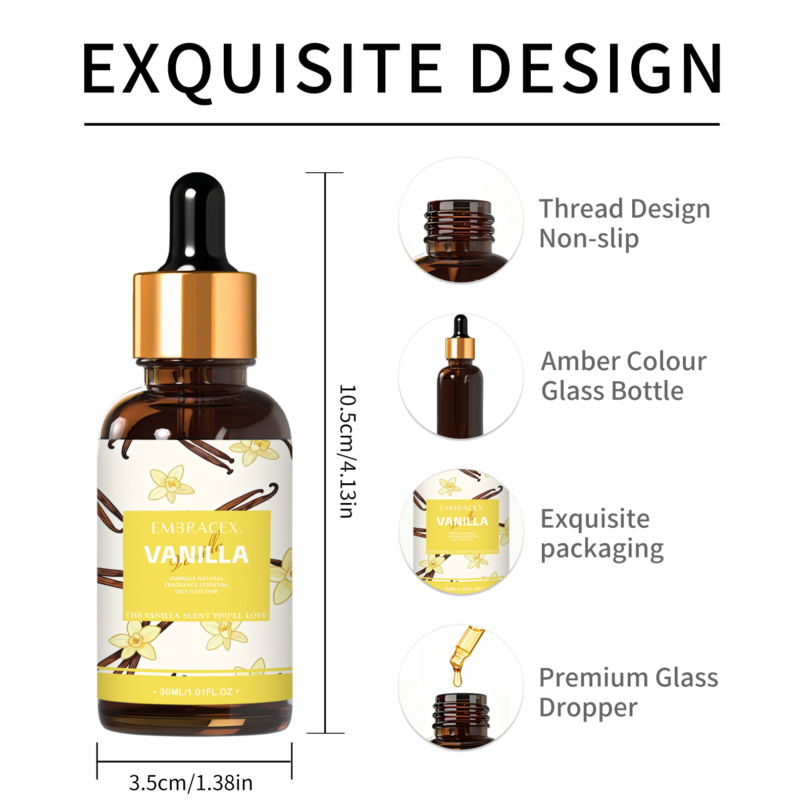 30ml Vanilla Essential Oil For - огляд і ціна Candle Making Essential Oil