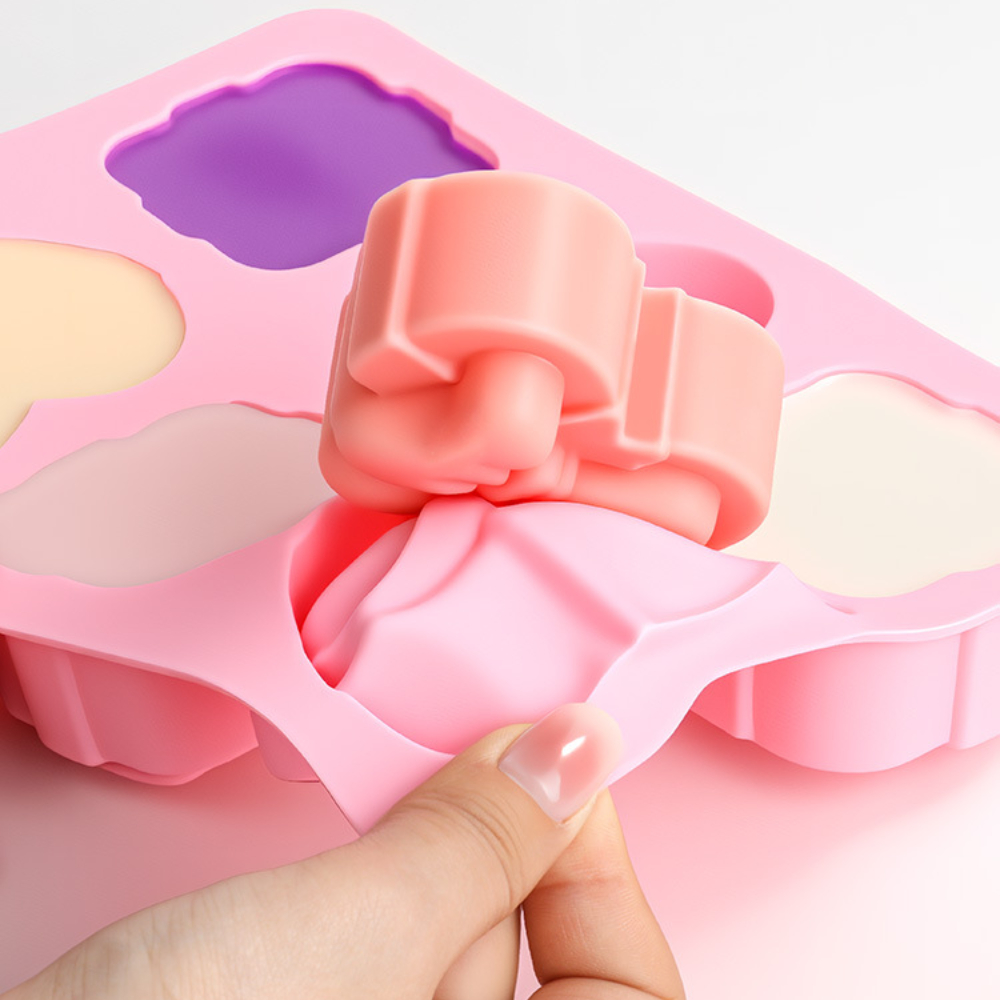 Square Heart Shape Silicone Mo - огляд і ціна Candle Making Jelly