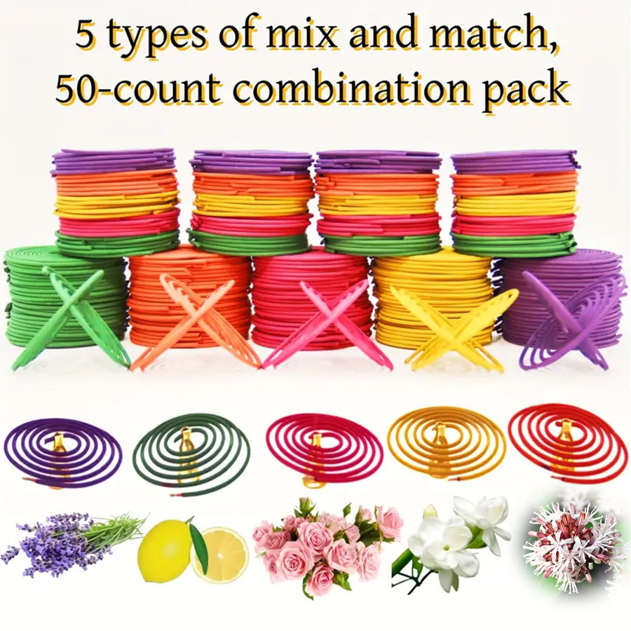 50pcs Mixed Fragrance Incense  - огляд і ціна Uv Inhibitor Candle