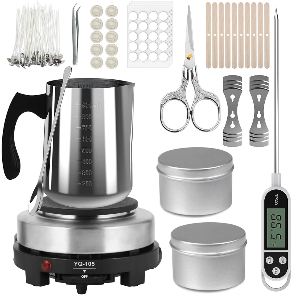 Gemos Candle Making Kit with 5 - огляд і ціна Candle Making Kit For Beginners