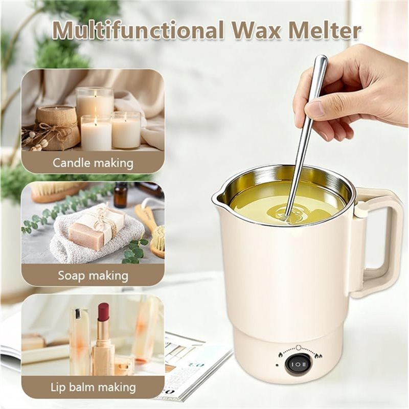 A47U Electric Wax Melting Pot  - огляд і ціна Candle Making Kit For Beginners