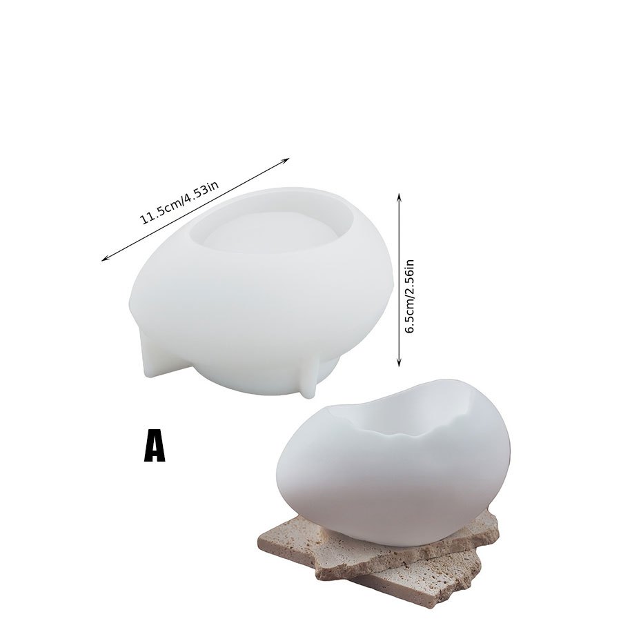 [Resin Mold]  Silicone Egg Mol - огляд і ціна Candle Making Jelly