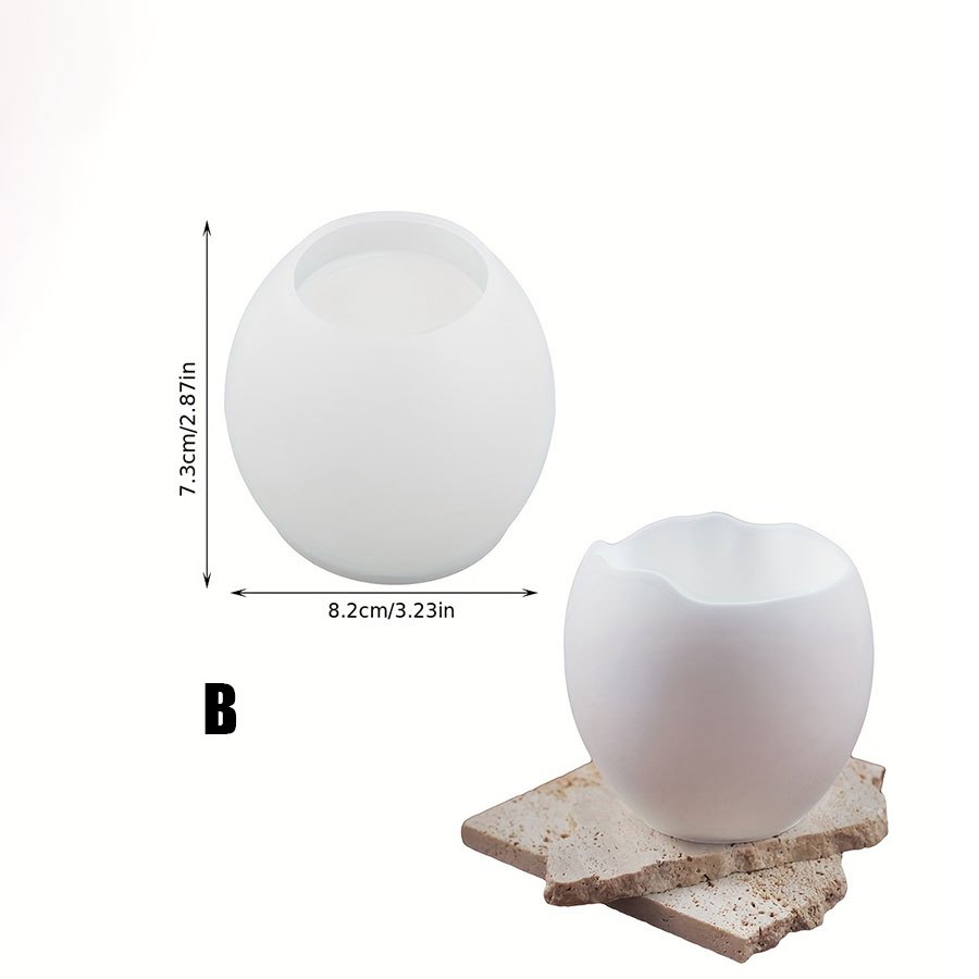 [Resin Mold]  Silicone Egg Mol - огляд і ціна Candle Making Jelly