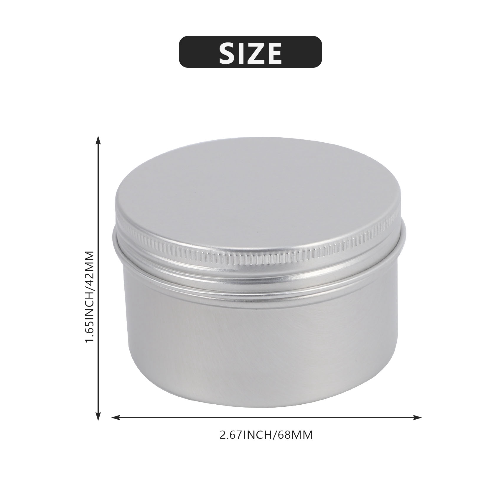 Stock Quantity 12Pcs 4Oz Metal - огляд і ціна Candle Making Quantities