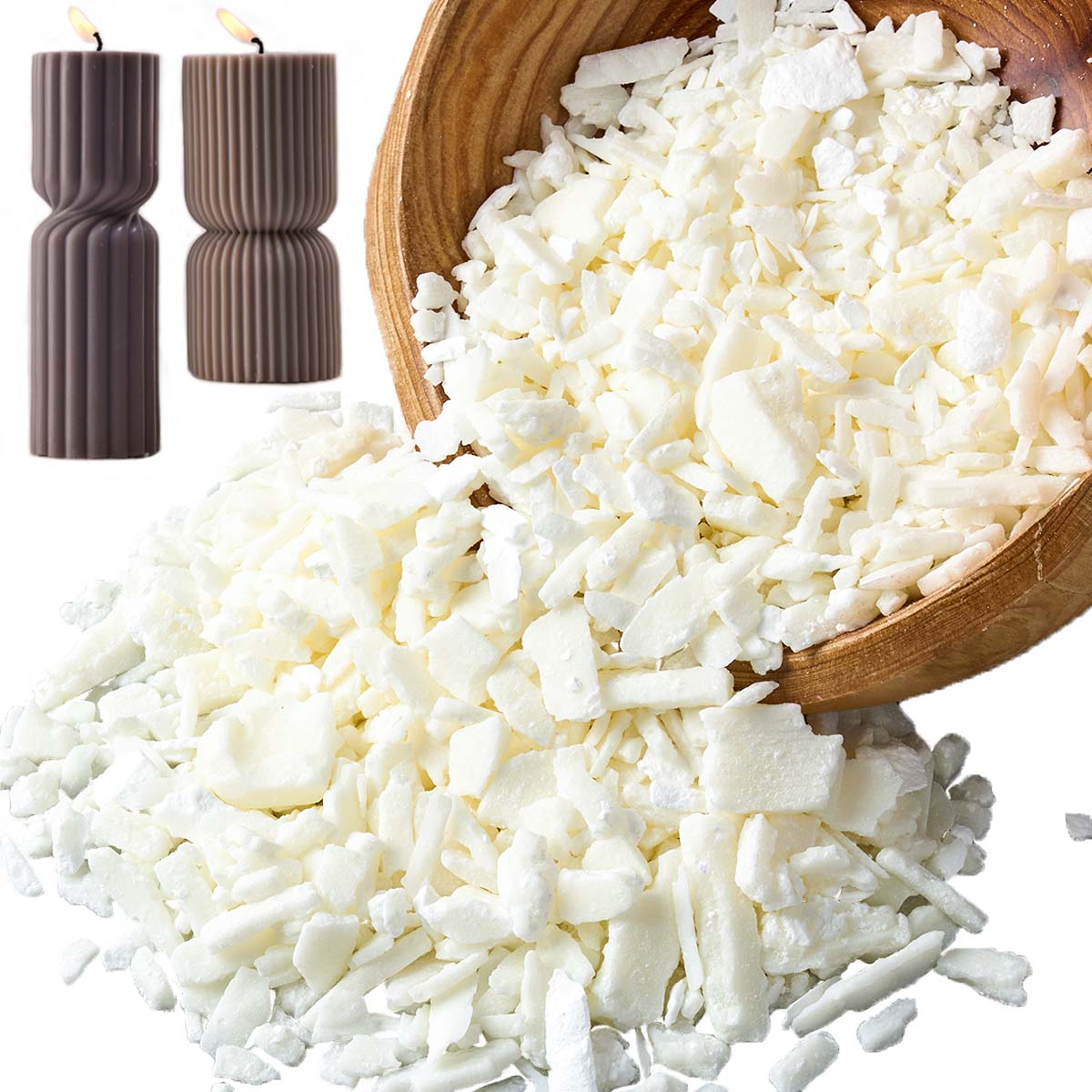 1 Pounds Pure White Soy Wax Fo - огляд і ціна Candle Making Material