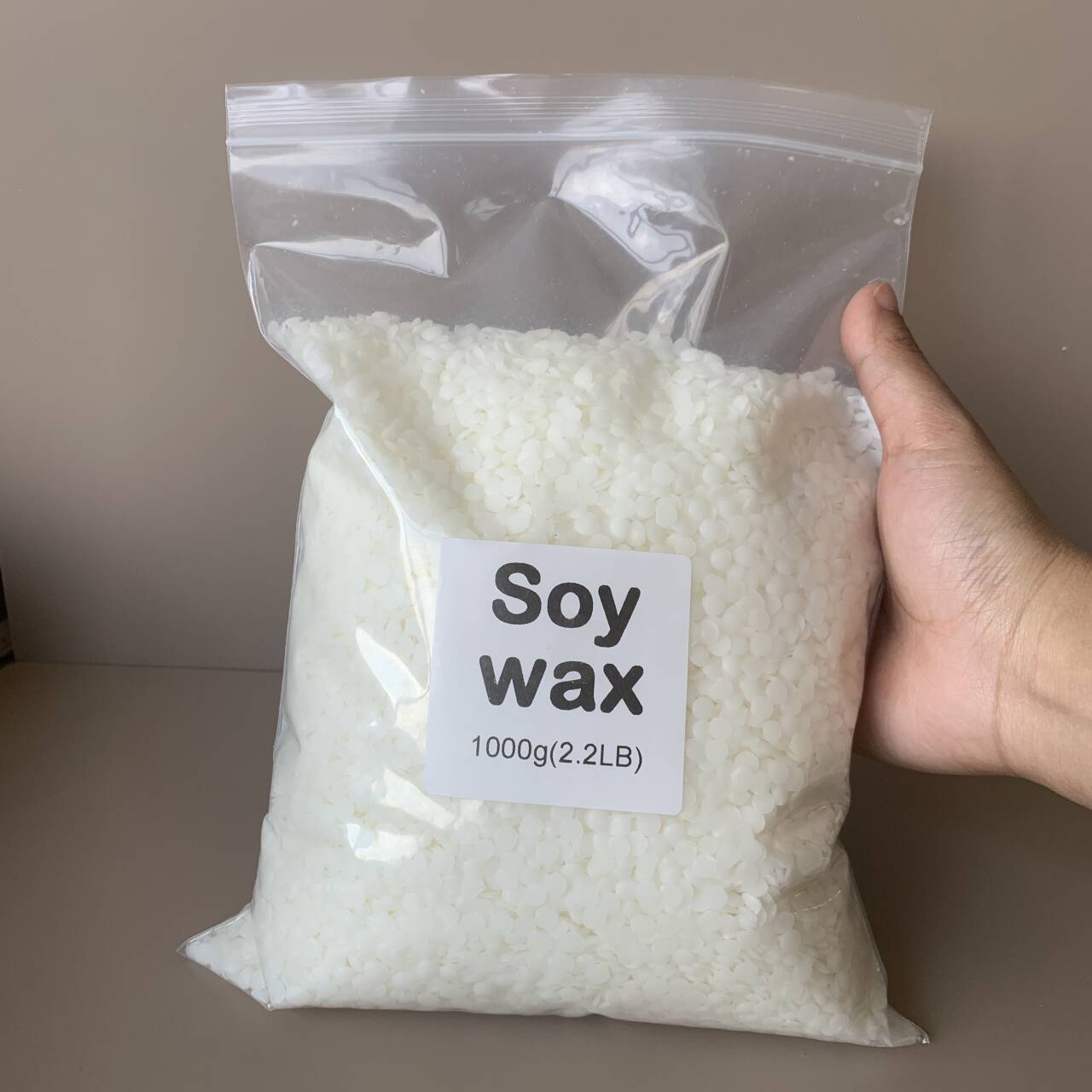 50g-1000g 100% natural Soy Wax - огляд і ціна Candle Making Kit For Beginners