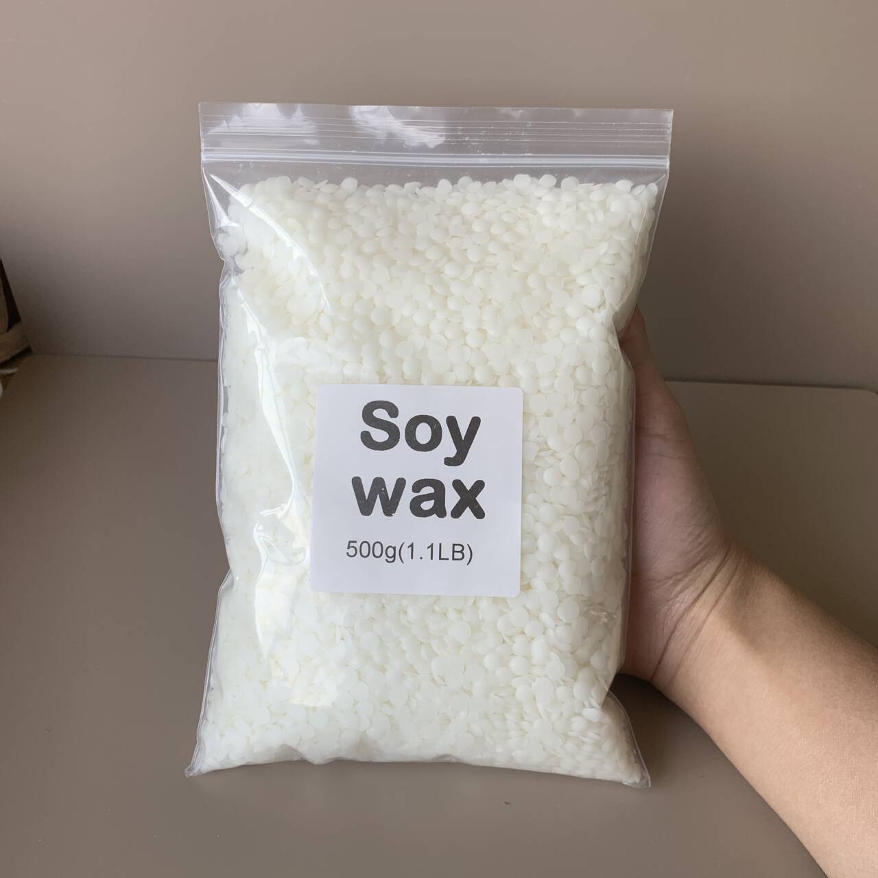 50g-1000g 100% natural Soy Wax - огляд і ціна Candle Making Kit For Beginners