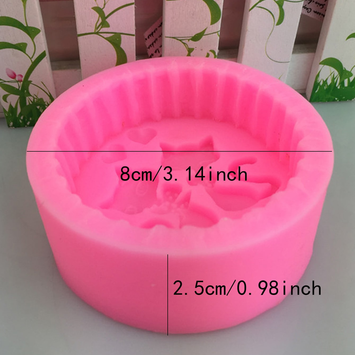 1-Piece Silicone Cat Soap Mold - огляд і ціна Candle Making Jelly