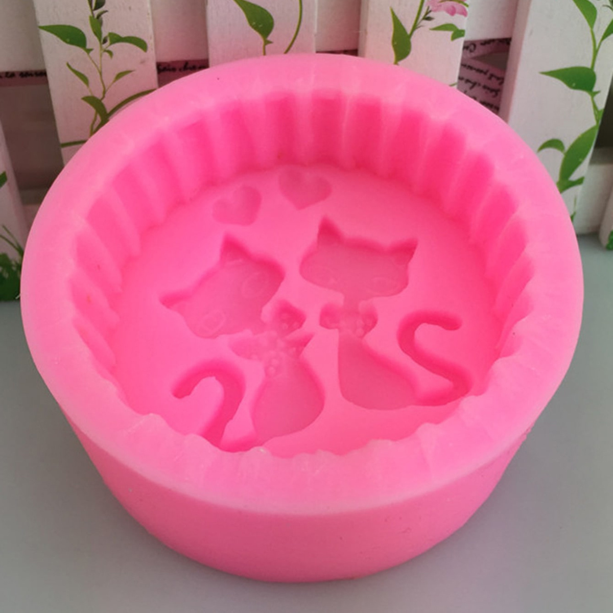 1-Piece Silicone Cat Soap Mold - огляд і ціна Candle Making Jelly