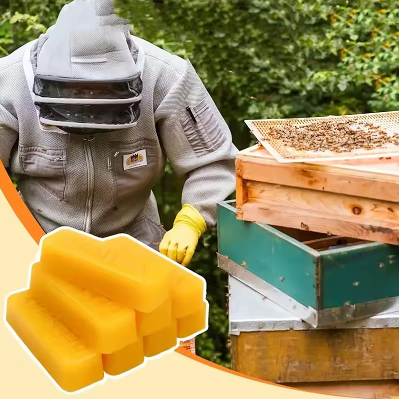 4/8pcs Pure Beeswax Blocks, Hi - огляд і ціна Candle Making Material