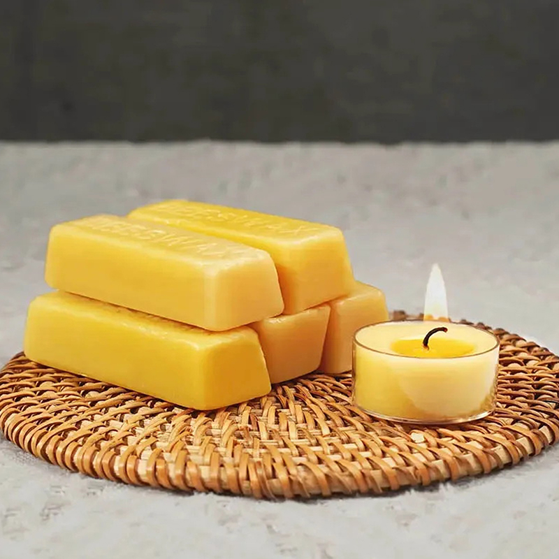 4/8pcs Pure Beeswax Blocks, Hi - огляд і ціна Candle Making Material