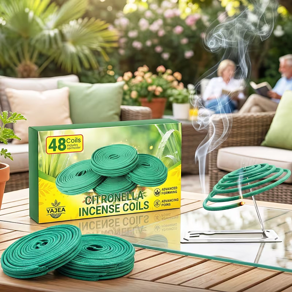 48 Large Lemongrass Spirals, L - огляд і ціна Uv Inhibitor Candle