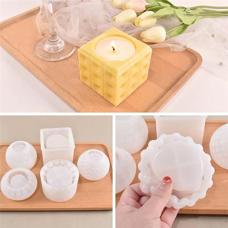 Stock Quantity 5Pcs Silicone C - огляд і ціна Candle Making Quantities